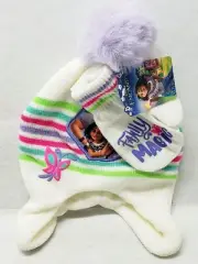 Disney Encanto Toddler Girls' Mirabel Butterfly Hat & Mittens Set ,One Size/New