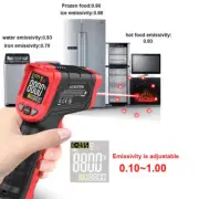 LCD IR Temp Meter Non-contact Laser Temperature Infrared Thermometer Gun TA601C