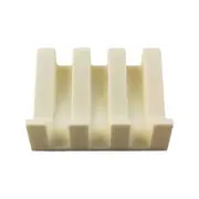 Soap Holder Tilt Design Non-slip Waterproof Flexible Space-saving Self Draining Silicone Kitchen Countertop Soap Rack for Bathroom QingHai