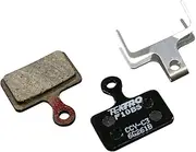 Tektro 2 Sets Metal Ceramic Compound Disc Brake Pad F10BS, Black