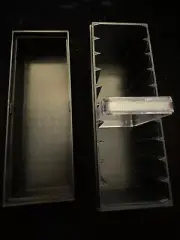3DP Black Storage Box Holds 10x 10 oz Silver Bars In COINSTACK STACKABLE Capsule