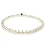 小樂珠寶設計AKOYA超頂級海水珠9-9.5MM日本天然珍珠項鍊-超美花珠網路最低價