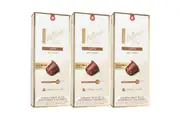 3 Pack Vittoria Coffee Capsules Latte Aluminium Pods Capsules Pack 10
