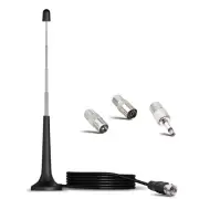 FM Radio Antenna for Stereo System DAB Telescopic Magnetic Antenna for Portable