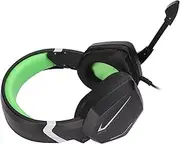Gaming Headset 3.5mm Stereo Gaming Headset Over Ear Headphones with Volume Control and RGB Effect for PC and Game Console