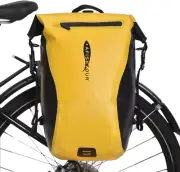 AFISHTOUR Waterproof Bike Pannier - 25L Saddle Bag for Bicycles Rear Rack - B...