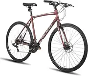 HILAND 700C Road Bike, 14 Speeds Sport Bike, Light Weight Aluminum Frame, Racing Bike for Men Women Adult Bicycle