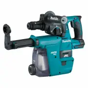 Makita DHR243ZJW - 18V Brushless 24mm SDS+ Rotary Hammer (Tool Only) with Dust Extractor