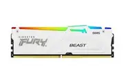 Kingston Fury Beast RGB 64GB (2X32) DDR5-6000 RAM White [KF560C36BWEAK2-64]