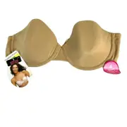 Maidenform Ladies' Comfort Strapless Bra Multi-Way Underwire 36B Support NEW