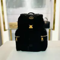 在飛比找PopChill優惠-[二手] MONCLER 尼龍後背包 黑色 全新商品