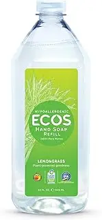 ECOS Hand Soap Refill, Lemongrass, 32 Ounce