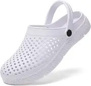 [SECHRITE] Women's Clogs Garden Shoes Slippers Sports Mules Breathable Comfort Slippers Butterfly Print