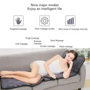 YA Electric Body Massage Pad Heating Timing 9 Massage Modes 20 Heads Full 9969