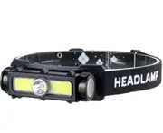 JunChang C41 Outdoor Multifunctional Headlight USB Charging XPG+COB Magnet Working Light for Camping Hiking Mountaineering