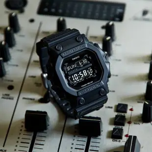 【CASIO 卡西歐】G-SHOCK 經典軍事風情侶手錶 對錶(GX-56BB-1+DW-5600MS-1)