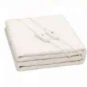 Electric Under Blanket Heated Soft Warm Fast Pad Rug Winter Cover Fully Fitted