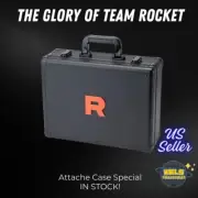 The Glory Of Team Rocket Attache Case Sealed Fast Ship Pokemon Booster Briefcase