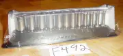 SNAP-ON TOOLS NEW IN WRAPPER 12 PIECE 1/4 DRIVE METRIC DEEP SOCKET SET 112STMMY