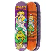 Hook-Ups Alice 2 in Wonderland 8" Assorted Stains Skateboard Deck