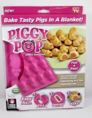 Piggy Pop Silicone Baking Cake Pan Mold Pigs In A Blanket Jello Pancake Cookie