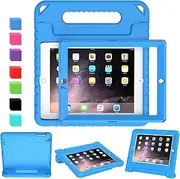 AVAWO Kids Case for iPad 2 3 4 (Old Model) 9.7 Inch - Light Weight Shock Proof Convertible Handle Stand Kids Friendly for iPad 2, iPad 3rd Generation, iPad 4th Generation Tablet - Blue