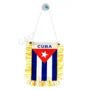 Cuba Mini Banner / Cuba Flag / Double Sided Mini Cuba Car Window Flag