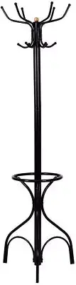 Coat Rack Base Moccha Standing Metal Frame Study Portable Free Entryway Hat