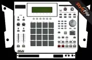 Akai MPC 2500 | White | Protective Decal | StyleFlip Skins