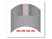 Yoshimura Wheel Rim Decals Sticker Kit Grey 12 Inch Honda Monkey