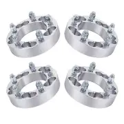 4Pc 5x4.75 or 5x4.5 To 5x4.5 Wheel Spacers Adapters 1.25" Thick 12x1.5 Studs