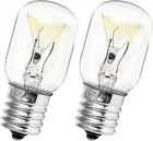 Microwave Light Bulb - Fits GE, Whirlpool & More - 125V 40W, E17 Base, 2 Pack