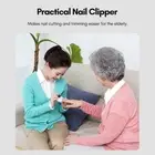 Portable Mini Electric Nail Clipper Automatic Nail Files Nail Trimmer For Ba FD5