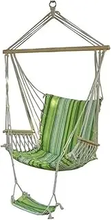 Hammock for Outdoor Garden Canvas Hammock Chair,Hanging Chair Swing Bed Chair Seat Adults Leisure Hammock Swing Chair Camping Hammock Outside