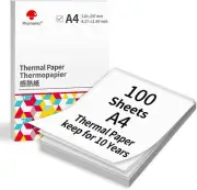 Phomemo A4 Thermal Paper - Multi-Purpose A4 Thermal Papers for Phomemo M08F P831