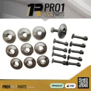 10 x Kenco Bumper Fender Bolts | Countersunk Bolt Kit, M6 x 30mm Long, 30mm O...