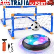 Hover Soccer Ball Set with 2 Goals USB Rechargeable Air Floating Soccer Ball Toy