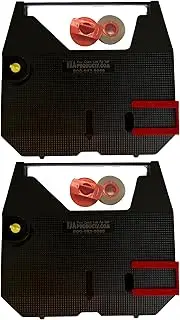 FJA Products Compatible Typewriter Ribbons & Correction Tape Spools for Brother AX10, AX15, SX4000, GX6750 Typewriters. includes 2 Black Typewriter Cassettes and 2 Lift Off Correction Spools