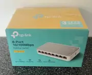TP-LINK 8 Port 10/100 Mbps Desktop Switch TL-SF1008D Plug & Play Ethernet Hub