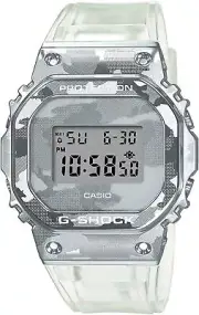 CASIO G-SHOCK Skeleton Camouflage GM-5600SCM-1JF Men's Watch New in Box