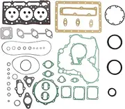 Full Head Gasket Set Kit Fits for Kubota D1105 D1105T D1105-E2B Engine U25S KX36-2 KX41 KX41-2S KX41-2 KX61-2 KX61-2S KX41H Excavator Tractor ZD28 Zero Turn Mower 16261-03310 1E043-99350