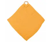Annabel Trends Muslin Security Blanket Baby/Infant Blankie 32x32cm Mustard