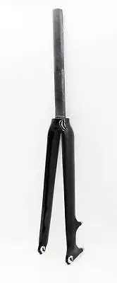 SwishTi Cyclocross Gravel E-Bike Bicycle 3K Full Carbon Fork 700c 1-1/8" Glossy