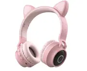 Wireless Bluetooth 5.0 Headphones with Mic Wireless Headphones Over Ear Deep Bass Headset -5