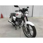 【幽浮二手機車】SYM 野狼傳奇R 全車翻新 寬胎狼 125 白色 2013年【999元牽車專案開跑 】