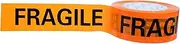 LAPYAPPE 1 Roll Fragile Packaging Tape Heavy Duty Shipping Tape with Warning Message for Secure Transport for Protecting Delicate Items Bright with Text