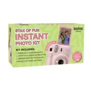 Fujifilm Instax Mini 12 Camera Bundle - Pink