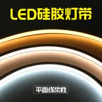 在飛比找蝦皮商城精選優惠-免運 led燈條 戶外 室外 防水 LED燈帶 LED硅膠燈