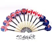 Lot of 12 of Soft Tip Darts 14g For Electronic Dartboard With 36 Extra Tips B