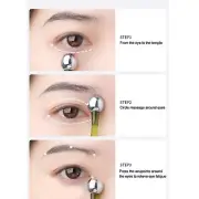 2pcs Eye Cream Applicator Zinc Alloy Roller Ball Massager Cream Scoop Eye Ca DP3